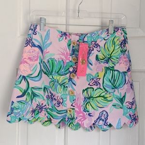 NWT Lilly Pulitzer Kaylie skort amethyst mermaid!